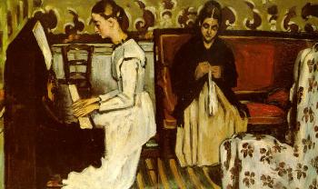 Paul Cezanne : Girl at the Piano (Ouverture to Tannhauser)